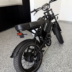 2025 Like New HappyRun G70 2000W Dual Battery Fast Electric Cargo Bike Used Less Than 10 Times