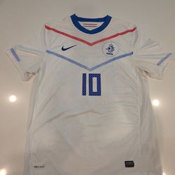 2010-11 Netherlands Away Jersey