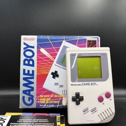 Gameboy CIB Compact Video Game System 