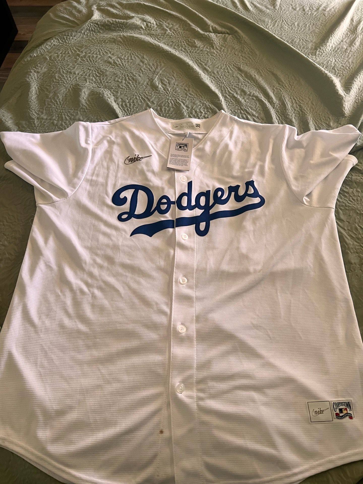 Cooperstown collection Dodgers Jersey