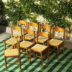 Vintage Italian Dining Chairs 