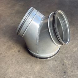 10” 8” Duct Splitter for Exhaust Fan Dryer Vent Hose 3 Way Duct Hose Connector, Y Shape, Y Joint Metal (10Inch, Y Shape)