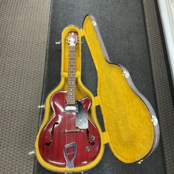 Vintage 1960’s Julio Giulietti Semi Hollow Body Guitar 