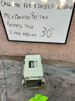 Petmate Pet Taxi Animal Carrier Cage