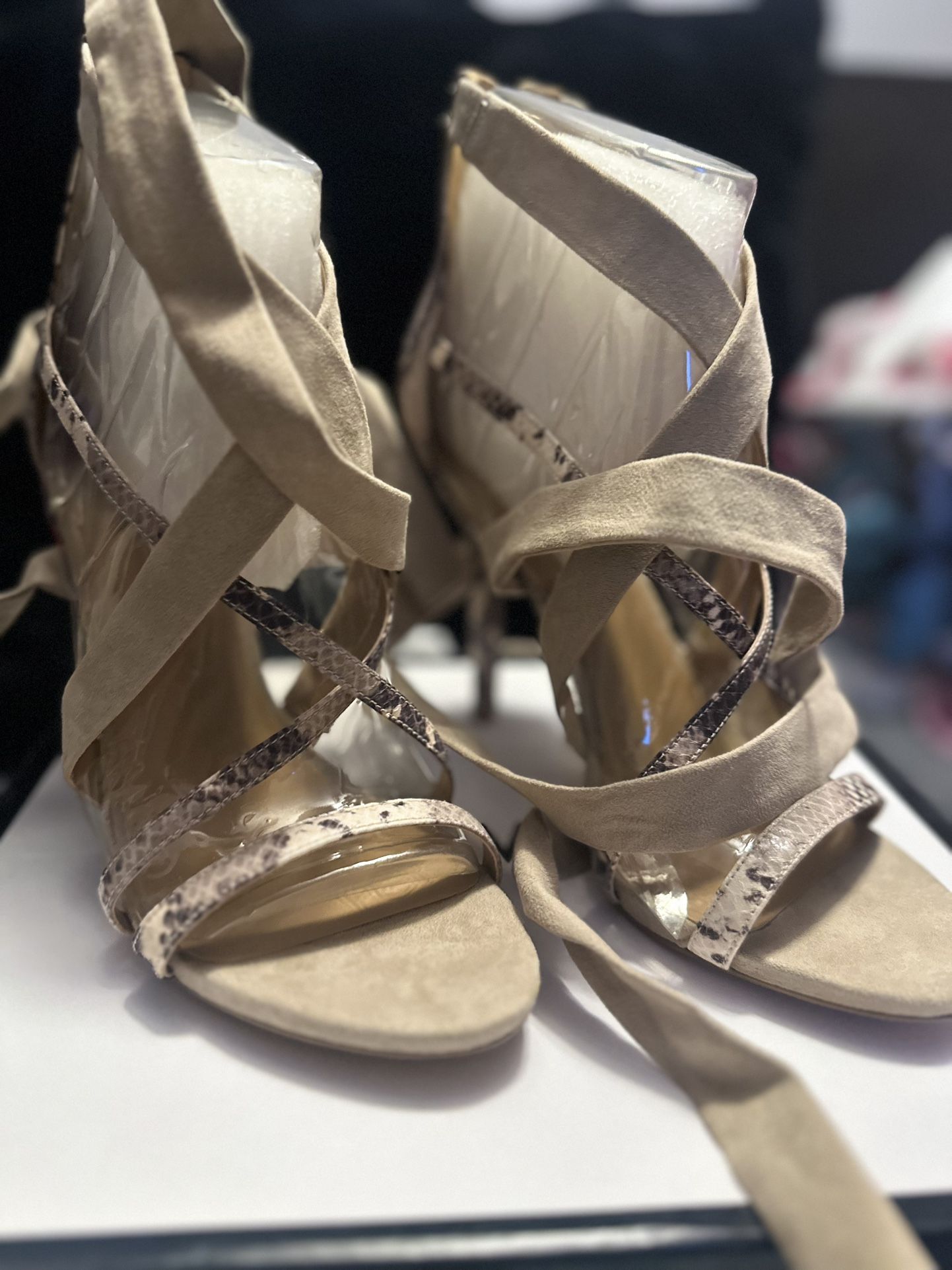 Nine West Strappy Heels