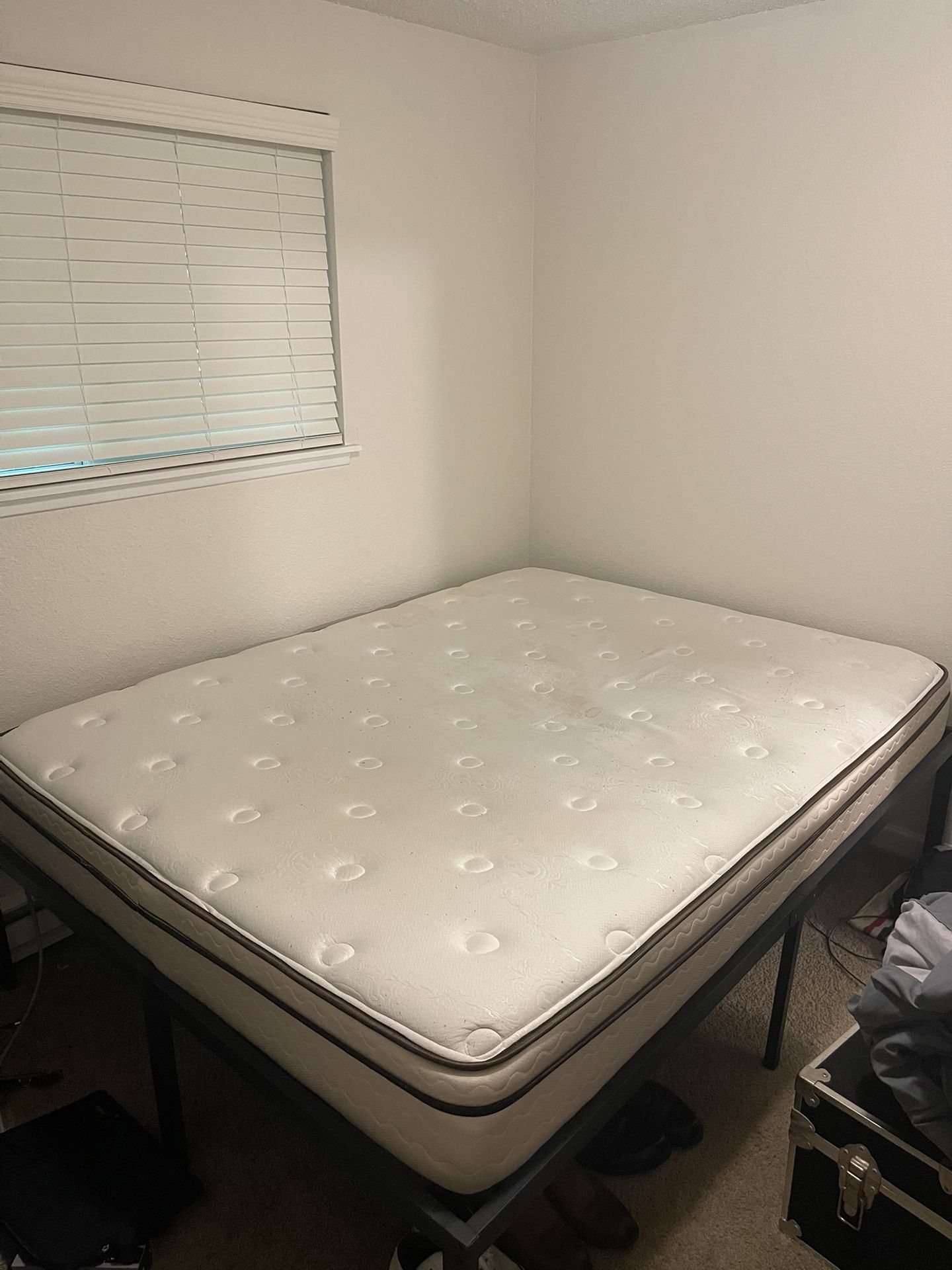 Queen Mattress + Bed Frame