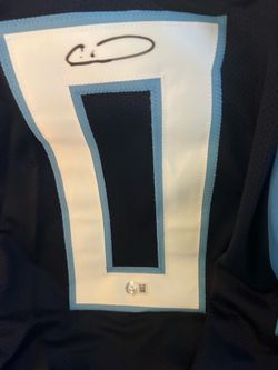 Calvin Ridley signed titans jersey Beckett certified