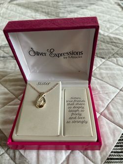 Silver Expressions by LArocks Sisters Necklace Always Forever Friends Sorority