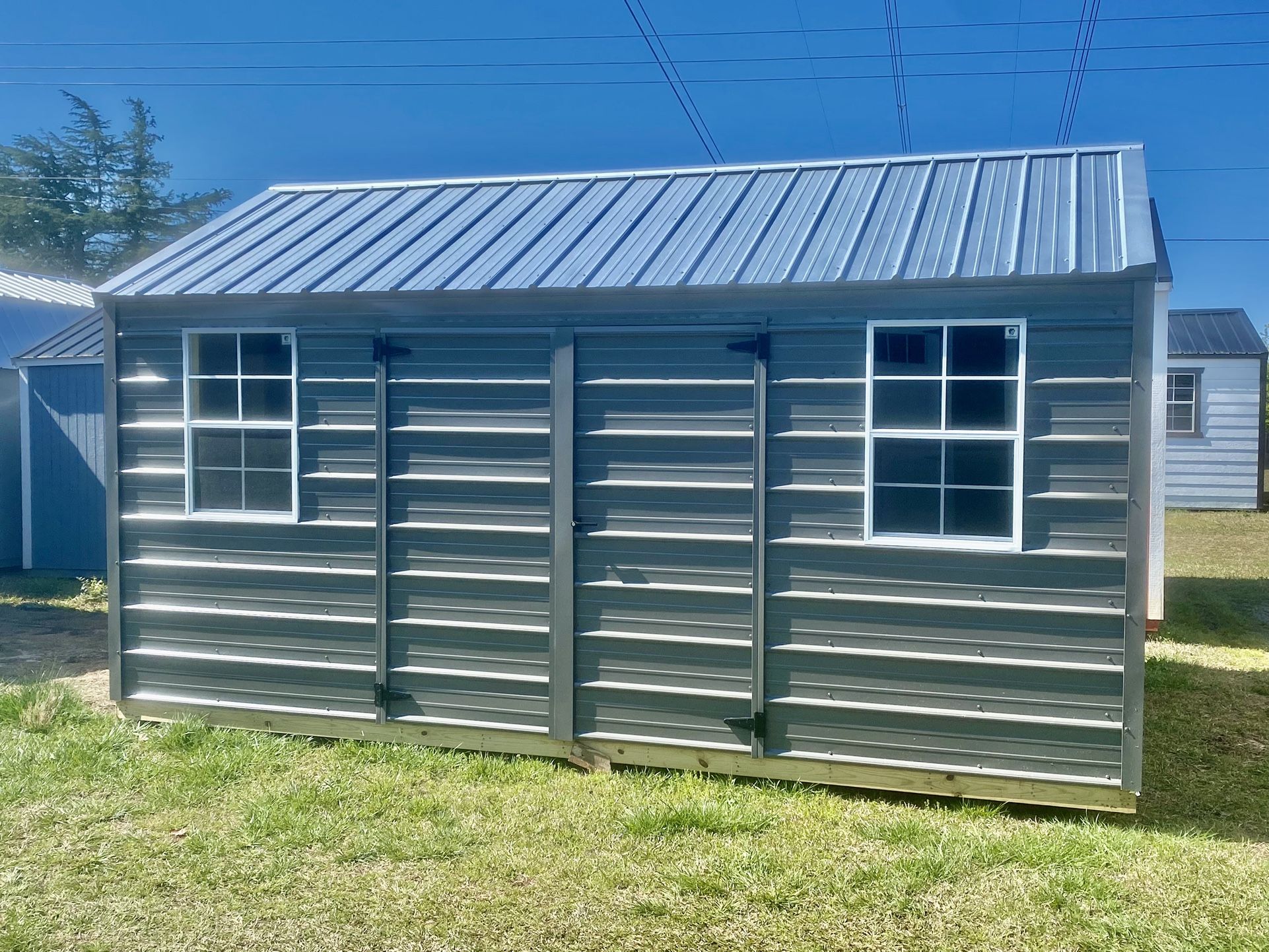 10x16 Metal Shed