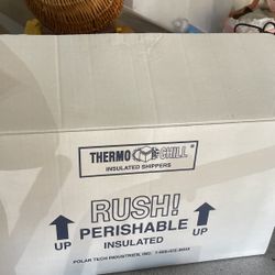 Insulated Perishable Shipper