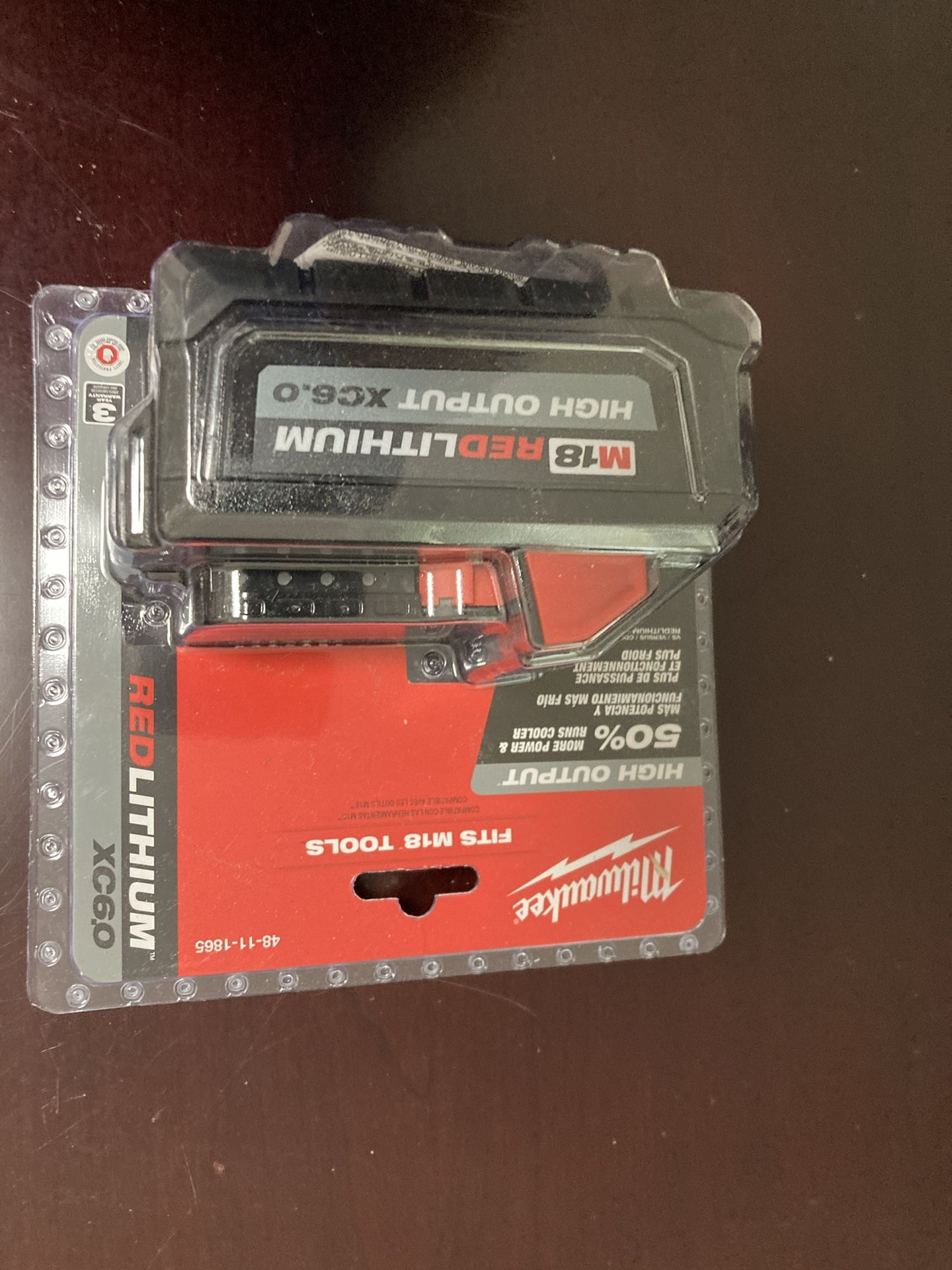 Milwaukee M18 Red Lithium Battery