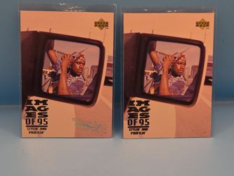 Lot x2 Shaquille O'Neal - Electric Court - Base 1995-96 Upper Deck - MINT