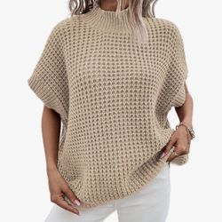 Oversized Sweater Vest Size: Small, Runs Big 