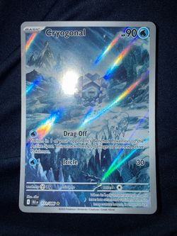 Cryogonal 111/086 Holo Rare Pokémon Card