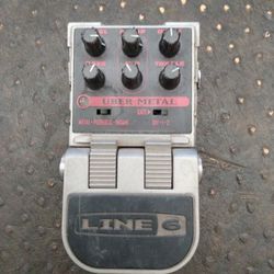 Line 6 Uber Metal Distortion Pedal 