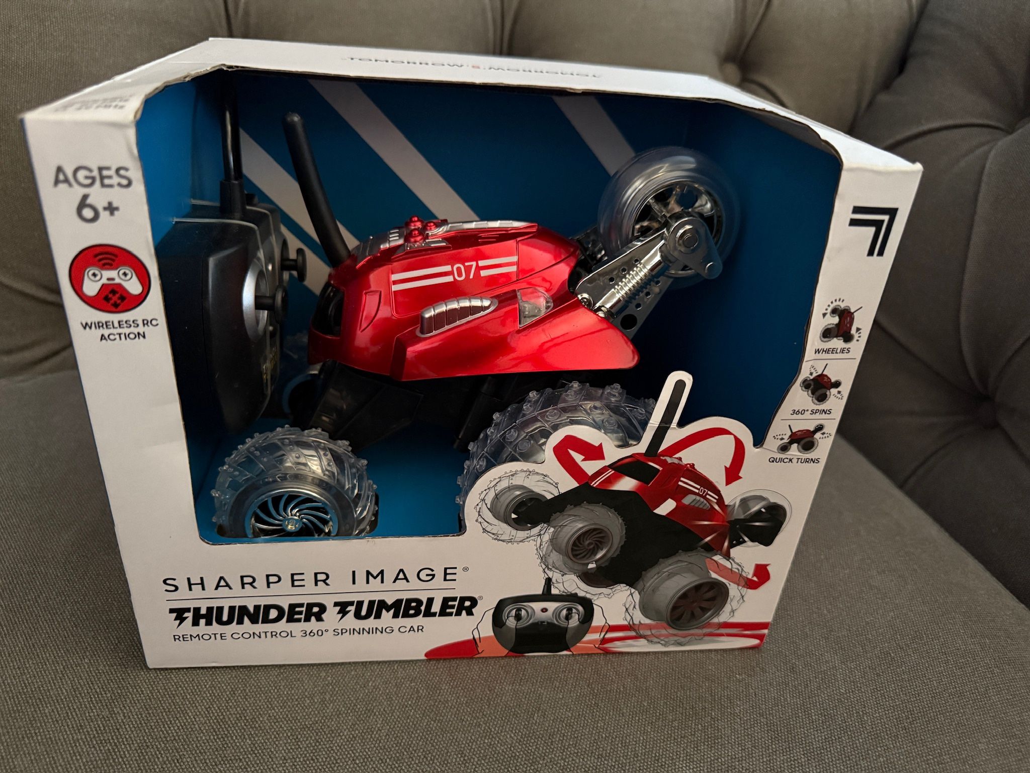 Sharper Image Thunder Tumbler RC Car – New in Box