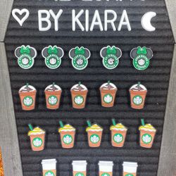 Starbucks Croc Charms 