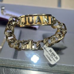 Juan. 14 K Bracelet 