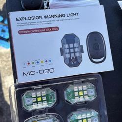 Led Anti-Collision Strobe Lights 7 Colors USB Charging Led Strobe Lights Drone for Night Flying Riding Car Motorcycle Bike Scooter Emergenc