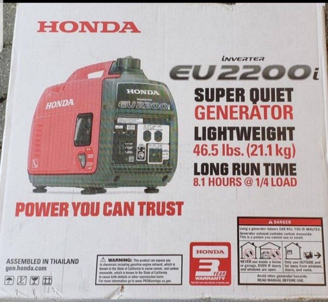 Honda generator eu2200i price is firm Precio firme
