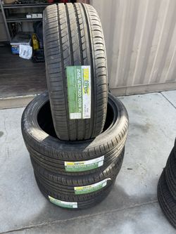 2454520 TIRE NEW TIRES 245/45ZR20 INSTALL BALANCE 