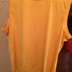 Patagonia yellow basketball tank