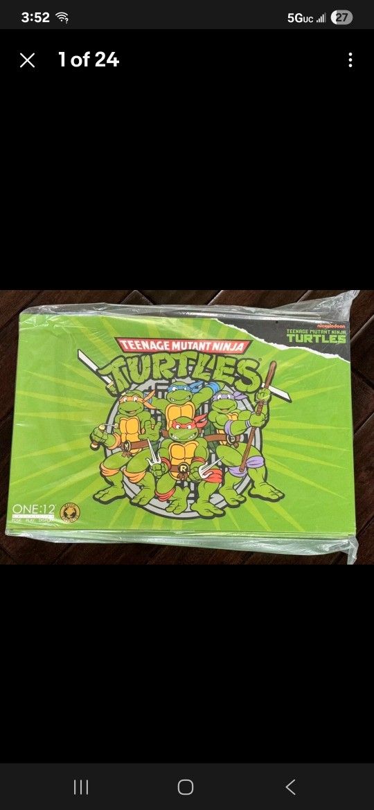 Mezco One 12 TMNT Animated