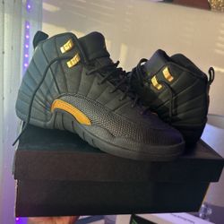 Jordan 12’s Black N Yellow