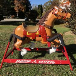 Radio Flyer Rocking Horse.  ( Like New)