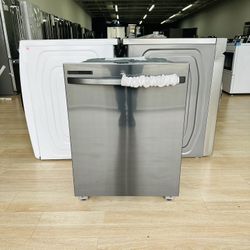 NEW Samsung - 24" Top Control Built-In Dishwasher with Adjustable 3rd Rack, 55dBA - Black Stainless Steel Model:DW80R2031UG