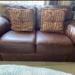 Leather Loveseat Sofa