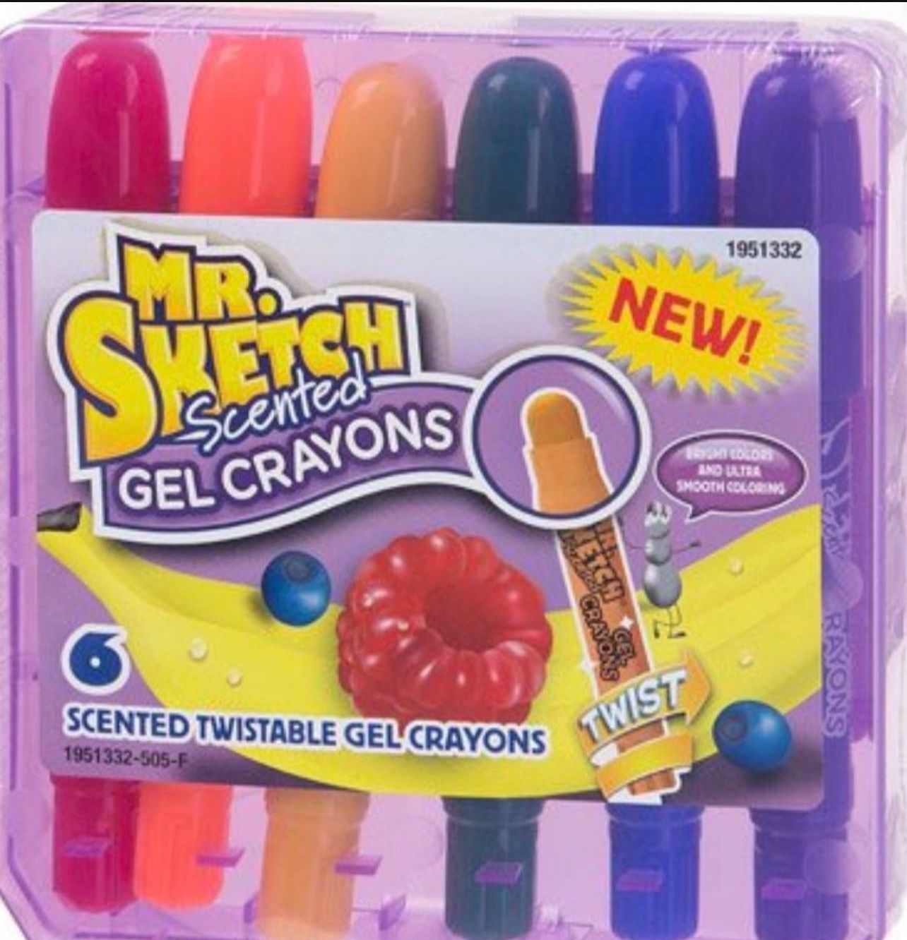 MR SKETCH GEL CRAYONS