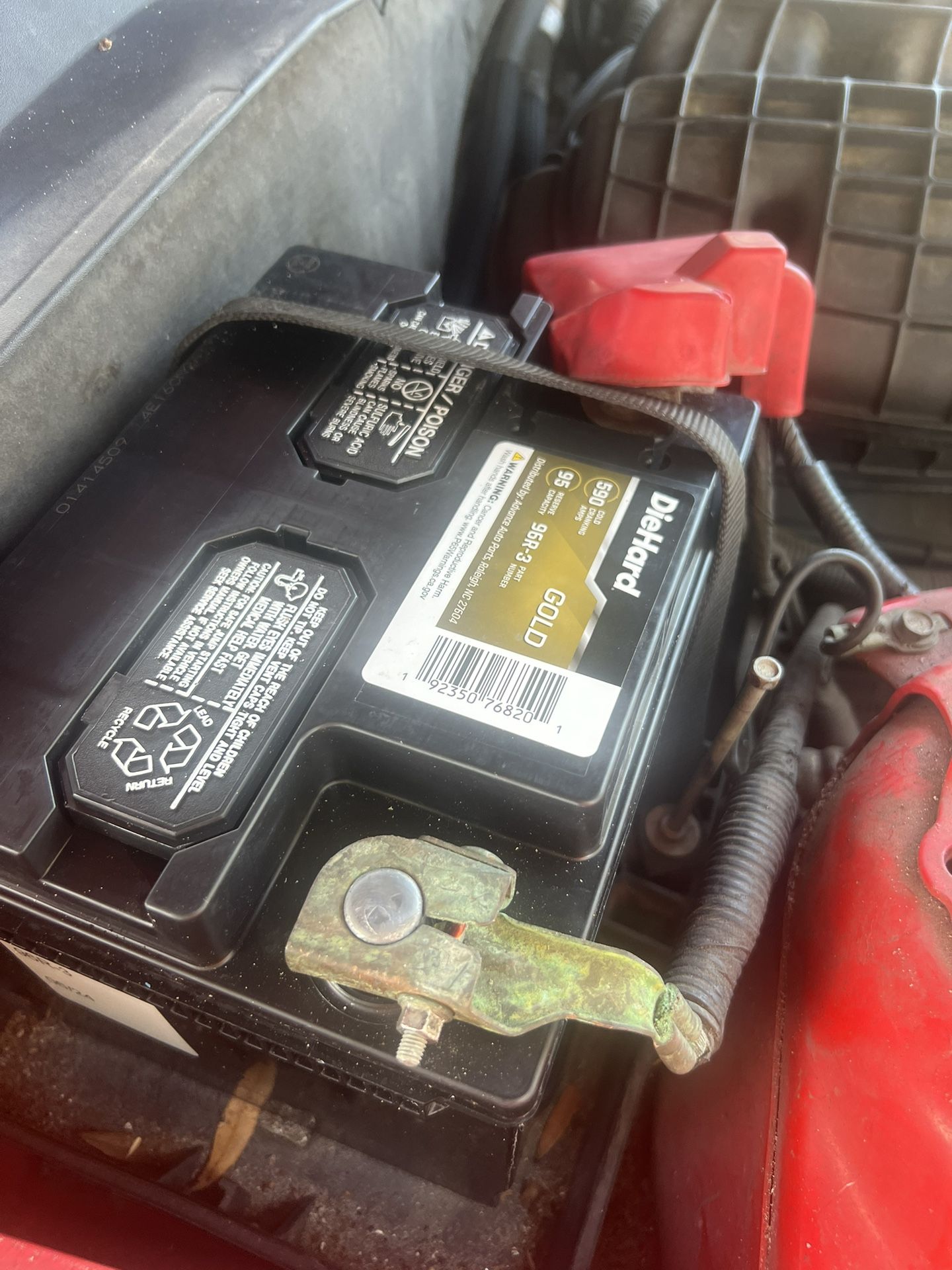 Brand new 96R-3 Diehard Gold Car Battery