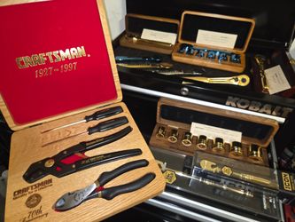 Craftsman Gold plated tools rare