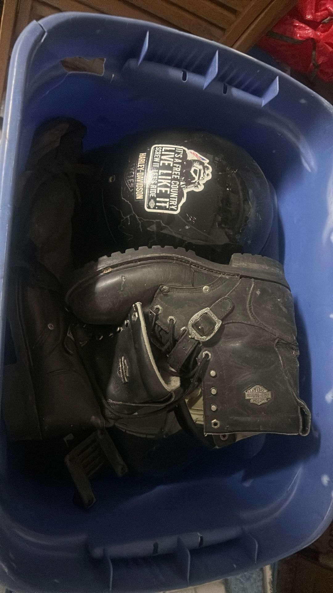 Motor Cycle Helmets And Various Parts