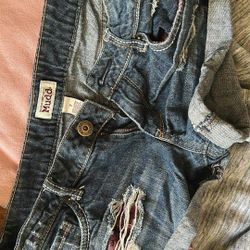 Jean Shorts Size 7 Juniors 
