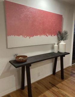 Entry Way Table / Sofa Table 72” X 16” X 32” Tall
