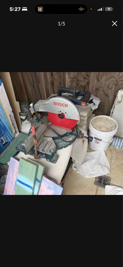 Bosch chop saw with stand 75