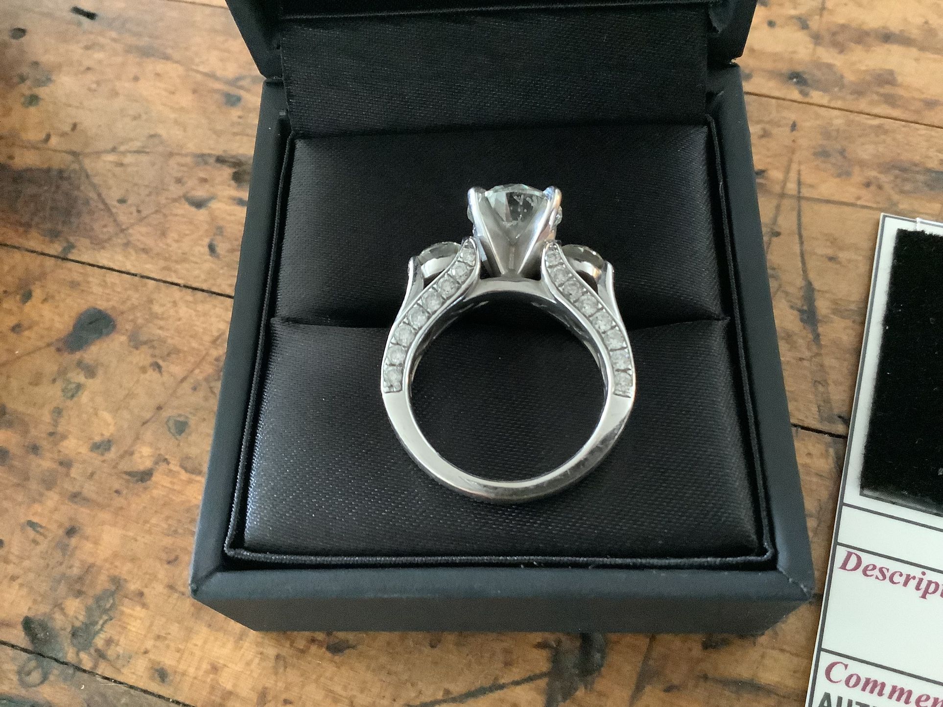 Like New 2.53 Carat Diamond Wedding Ring