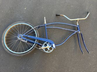 Vintage unidentified bicycle frame