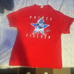 Texas Rangers Shirt Size L