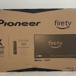 New Unopened 50inch Pioneer Smart TV UHF