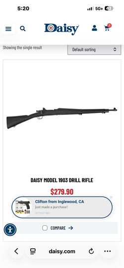 Daisy ROTC Training Air Rifle – Non-Shooting
