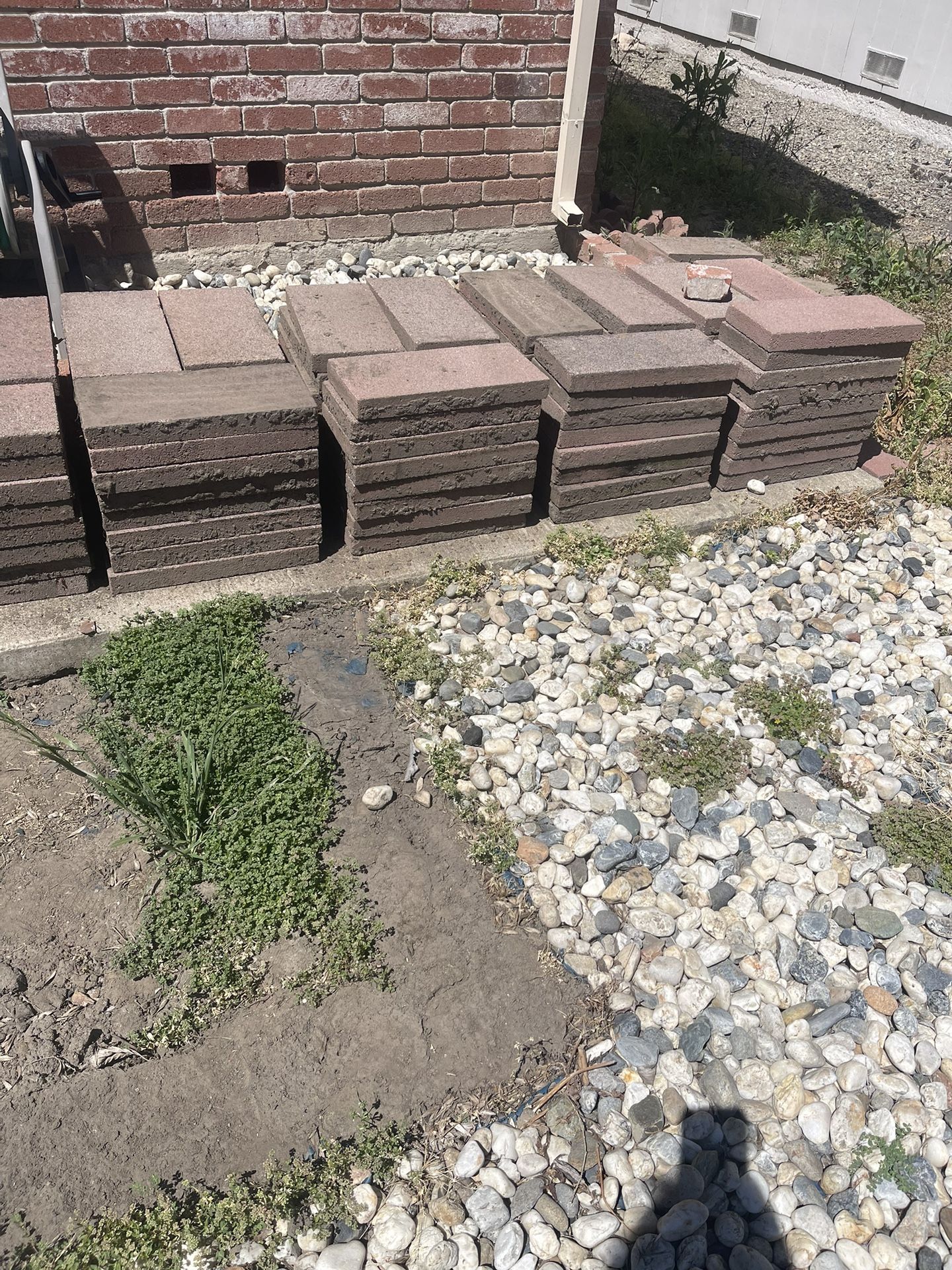 Red Rectangle Pavers
