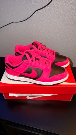 Nike Dunk size 6.5 women 'Fierce Pink Black'