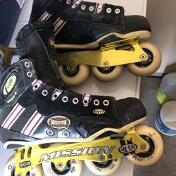 Hockey Roller Skates 8 1/5 