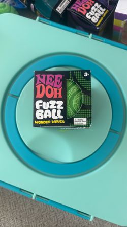 Green Needoh fuzzball