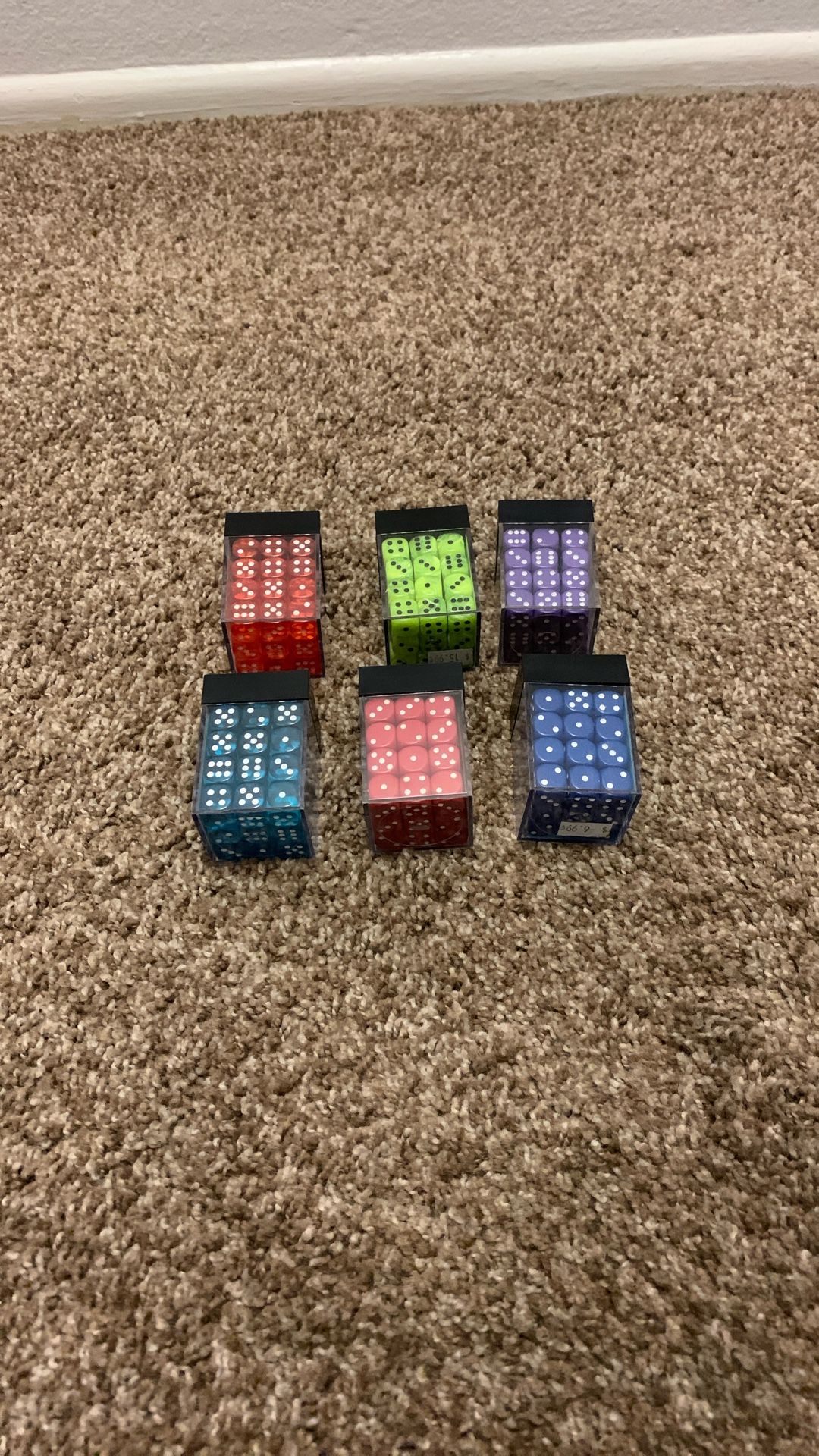 Dice Collection Chessex 12mm d6 (36 Dice) [Used]
