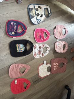Baby Girl Bibs