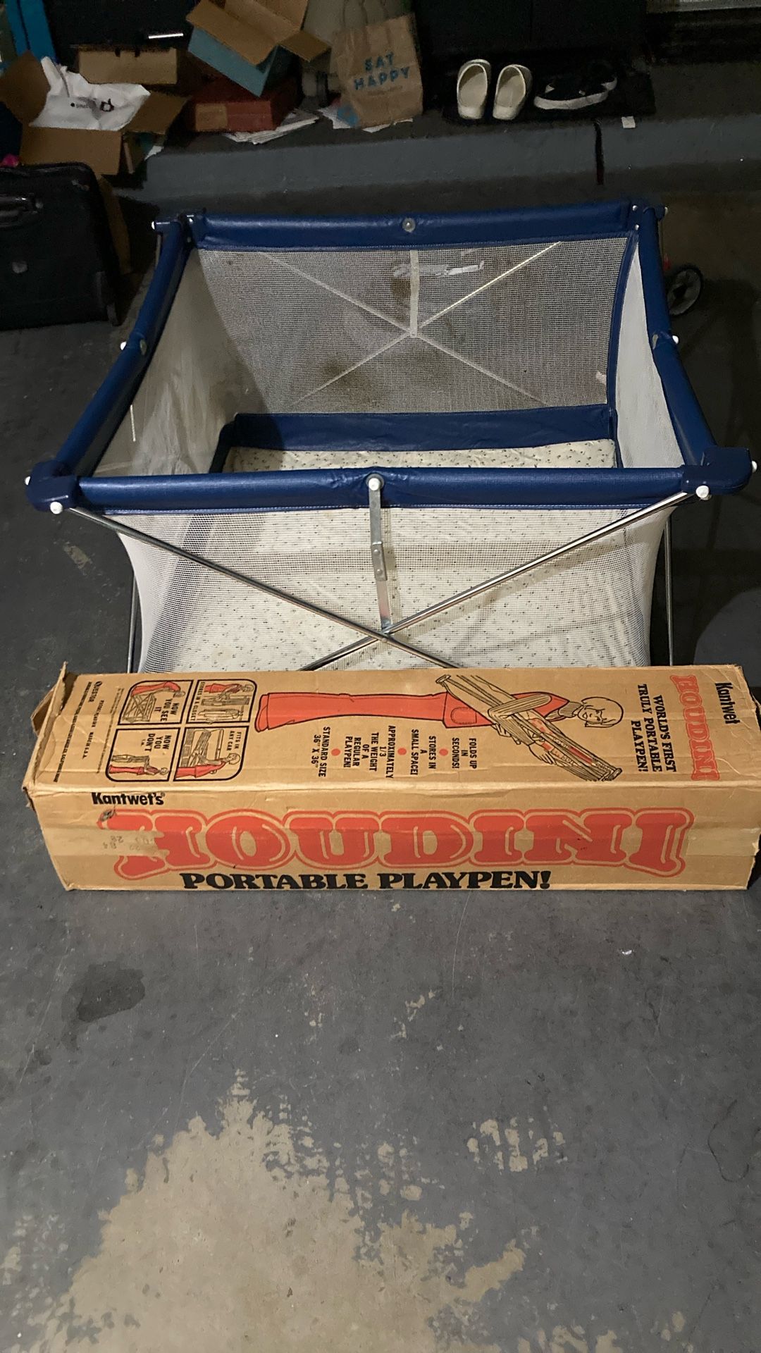Vintage Playpen 